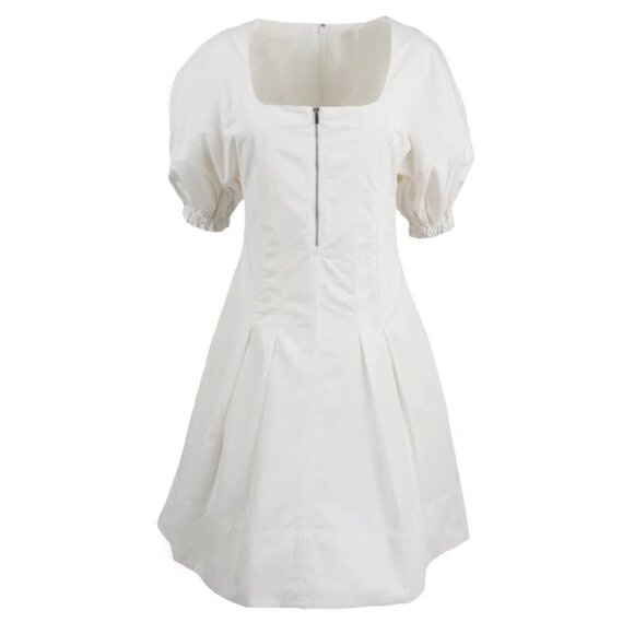 Proenza Schouler White Label Cotton Linen Mini Dress - Picture 1 of 10